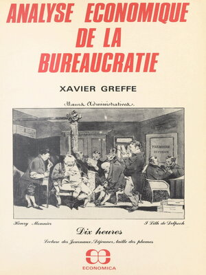 cover image of Analyse économique de la bureaucratie